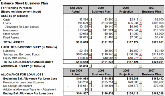 Insight Planning Software for Credit Unions 9